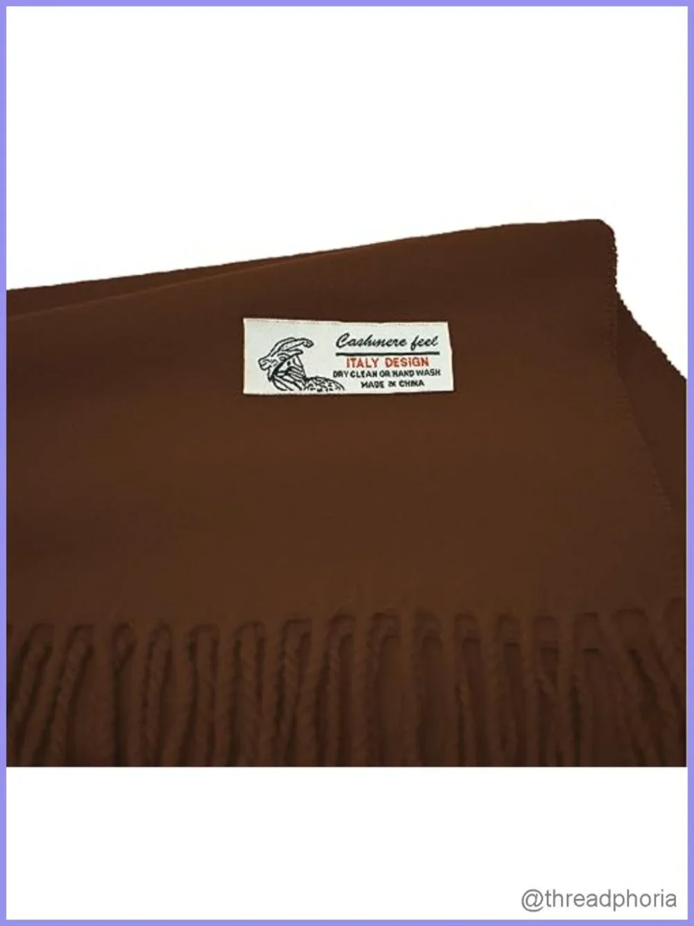 Unisex Solid Winter Scarf 100% Viscose Cashmere Feel Soft Classic Tassel